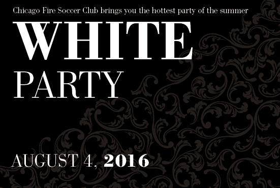 Chicago Fire White Party